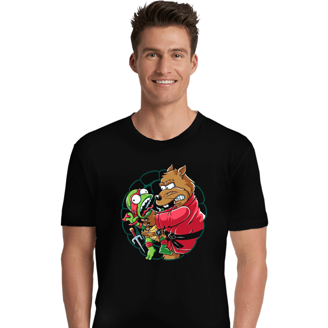 Daily_Deal_Shirts Premium Shirts, Unisex / Small / Black Why You Little Turtle
