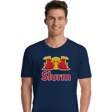 Load image into Gallery viewer, Shirts Premium Shirts, Unisex / Small / Navy Slurm Energy Drink
