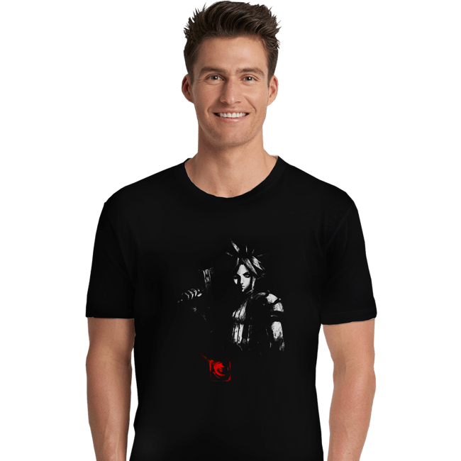Shirts Premium Shirts, Unisex / Small / Black Cloud Strife Ink
