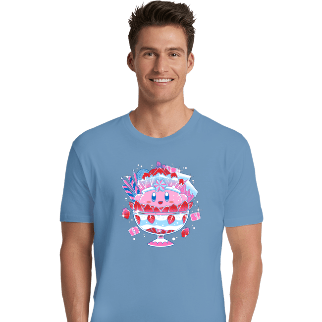Shirts Premium Shirts, Unisex / Small / Powder Blue Pink Parfait