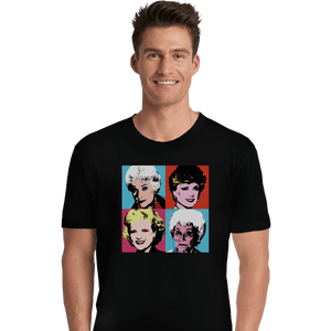 Shirts Premium Shirts, Unisex / Small / Black Warhol Girls