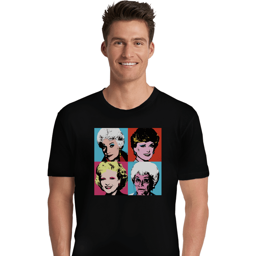 Shirts Premium Shirts, Unisex / Small / Black Warhol Girls