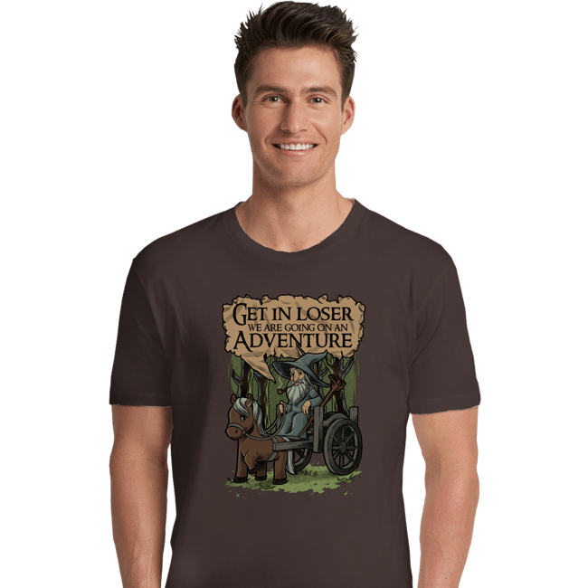 Daily_Deal_Shirts Premium Shirts, Unisex / Small / Dark Chocolate Middle Earth Adventure