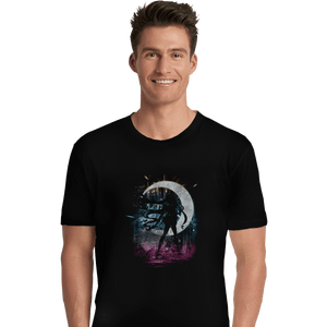 Shirts Premium Shirts, Unisex / Small / Black Moon Storm