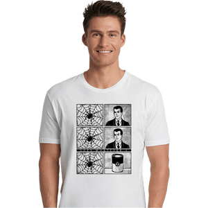 Secret_Shirts Premium Shirts, Unisex / Small / White Spider Can