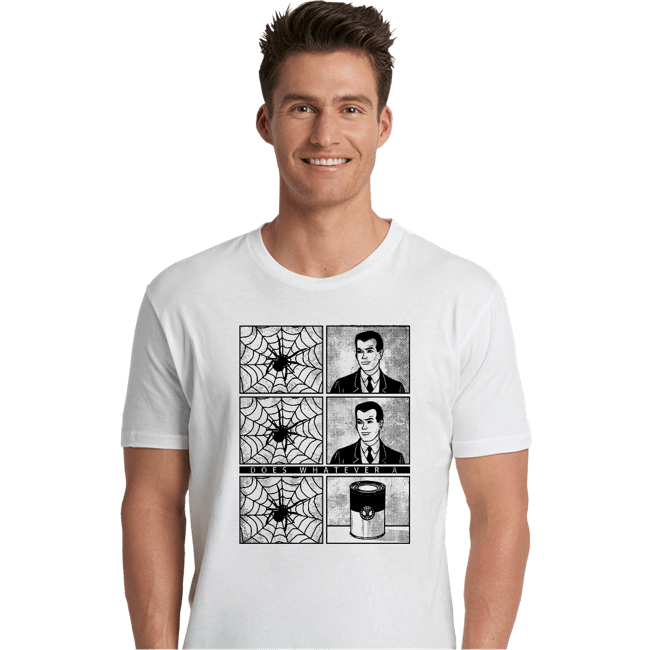 Secret_Shirts Premium Shirts, Unisex / Small / White Spider Can