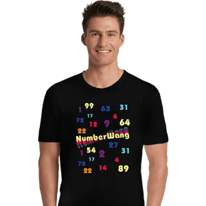 Daily_Deal_Shirts Premium Shirts, Unisex / Small / Black Numberwang