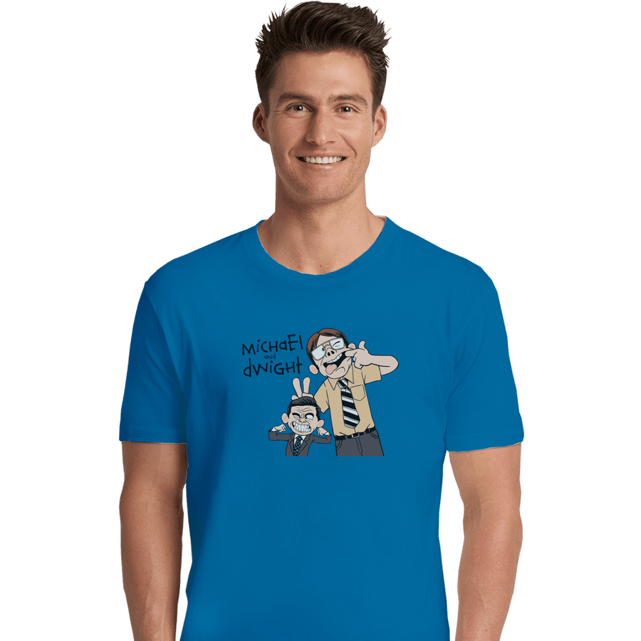 Shirts Premium Shirts, Unisex / Small / Sapphire Regional Manager And His Assistant