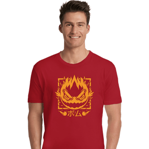Shirts Premium Shirts, Unisex / Small / Red Fireball Bomb