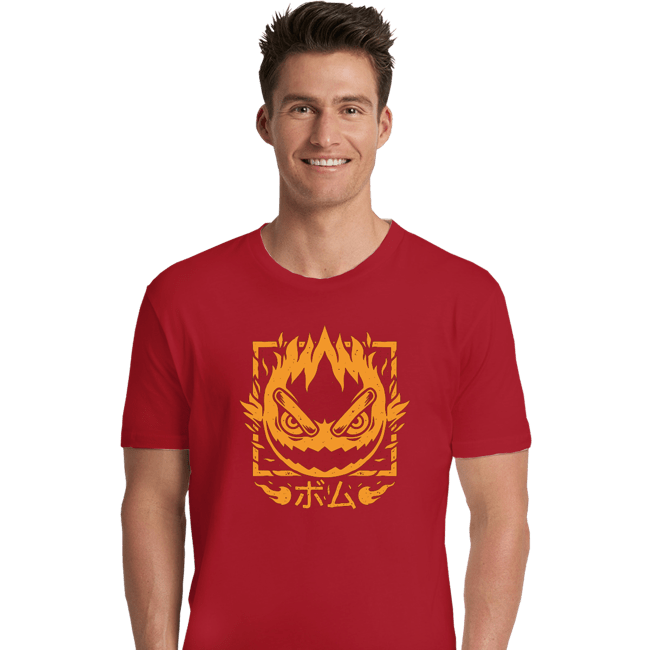 Shirts Premium Shirts, Unisex / Small / Red Fireball Bomb
