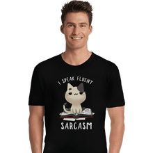 Load image into Gallery viewer, Shirts Premium Shirts, Unisex / Small / Black Fluent Sarcasm
