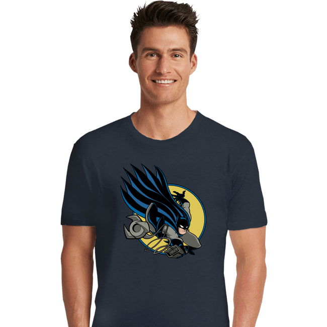 Daily_Deal_Shirts Premium Shirts, Unisex / Small / Dark Heather Bat 300