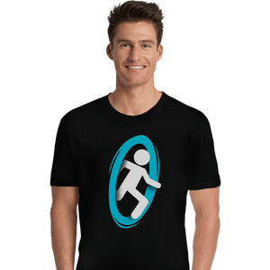 Shirts Premium Shirts, Unisex / Small / Black Portal A