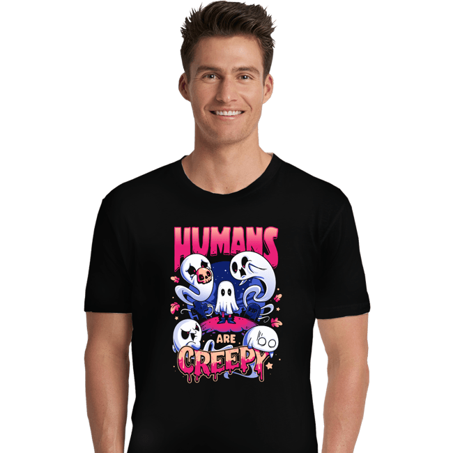 Daily_Deal_Shirts Premium Shirts, Unisex / Small / Black Ghost View Of Humanity
