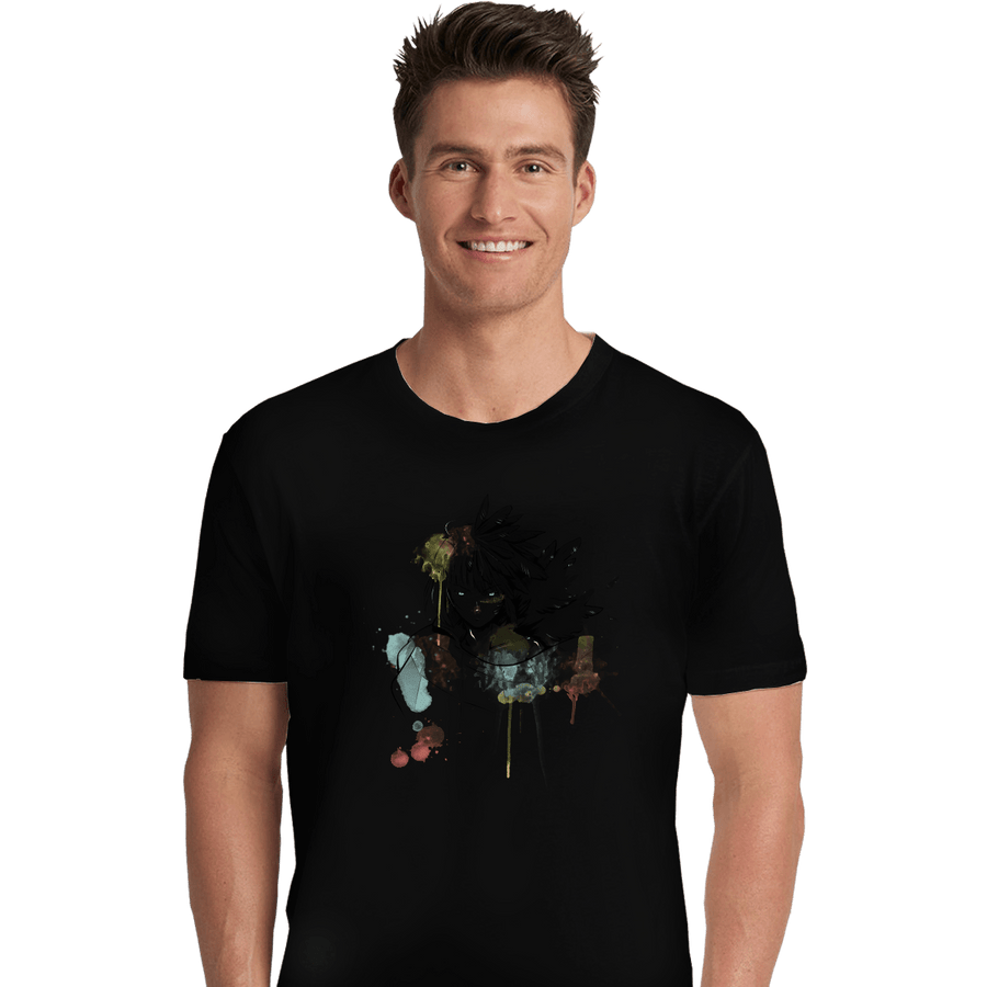 Shirts Premium Shirts, Unisex / Small / Black Howl Watercolor