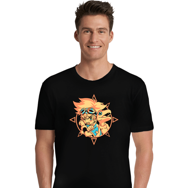 Daily_Deal_Shirts Premium Shirts, Unisex / Small / Black Digi Courage