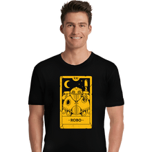 Load image into Gallery viewer, Shirts Premium Shirts, Unisex / Small / Black Robo Tarot Card
