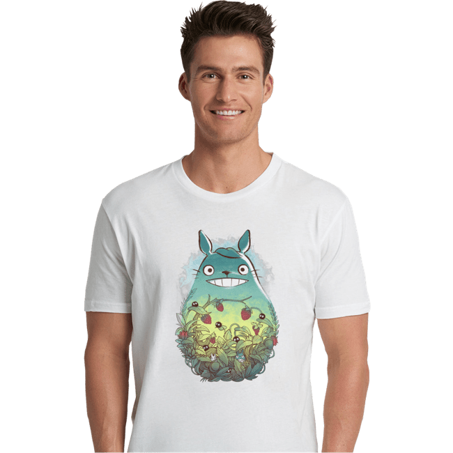 Shirts Premium Shirts, Unisex / Small / White Inside Forest