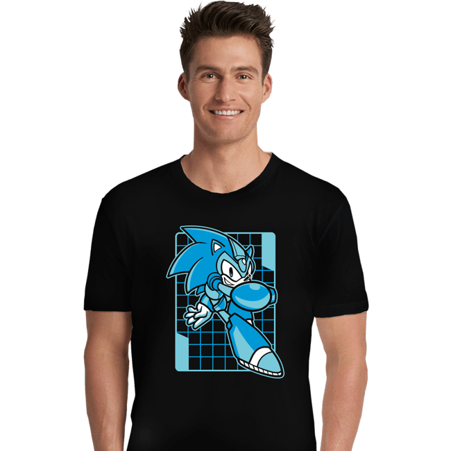 Daily_Deal_Shirts Premium Shirts, Unisex / Small / Black Mega Sonic