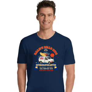 Daily_Deal_Shirts Premium Shirts, Unisex / Small / Navy Dale's Dead Bug Service