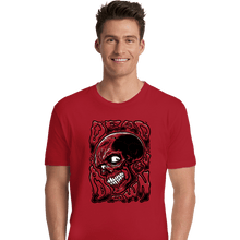 Load image into Gallery viewer, Daily_Deal_Shirts Premium Shirts, Unisex / Small / Red Dead By Dawn Skull
