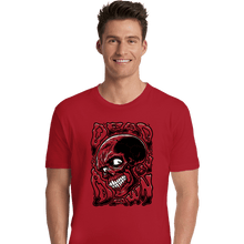 Load image into Gallery viewer, Daily_Deal_Shirts Premium Shirts, Unisex / Small / Red Dead By Dawn Skull
