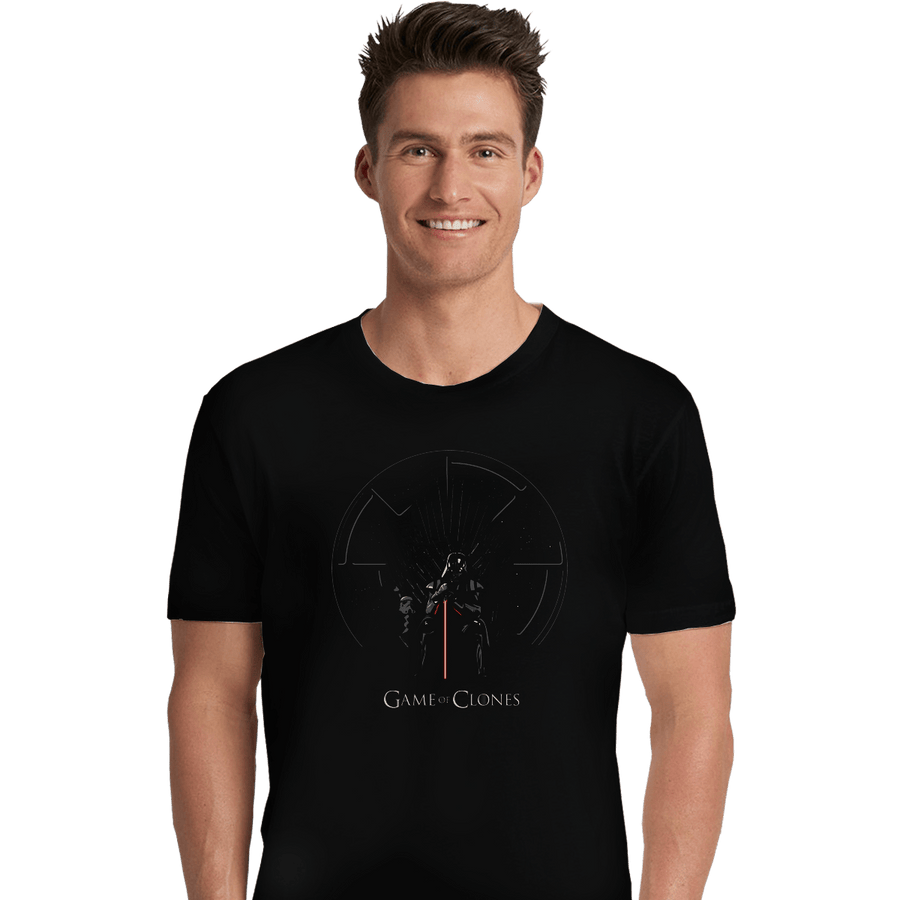 Shirts Premium Shirts, Unisex / Small / Black Game Of Clones