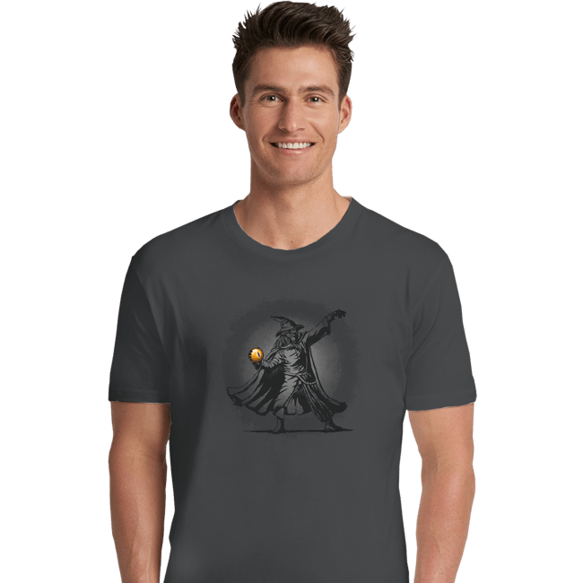 Daily_Deal_Shirts Premium Shirts, Unisex / Small / Charcoal Orb Thrower