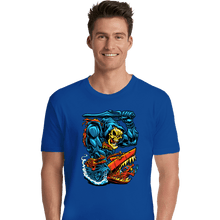 Load image into Gallery viewer, Daily_Deal_Shirts Premium Shirts, Unisex / Small / Royal Blue Landshark
