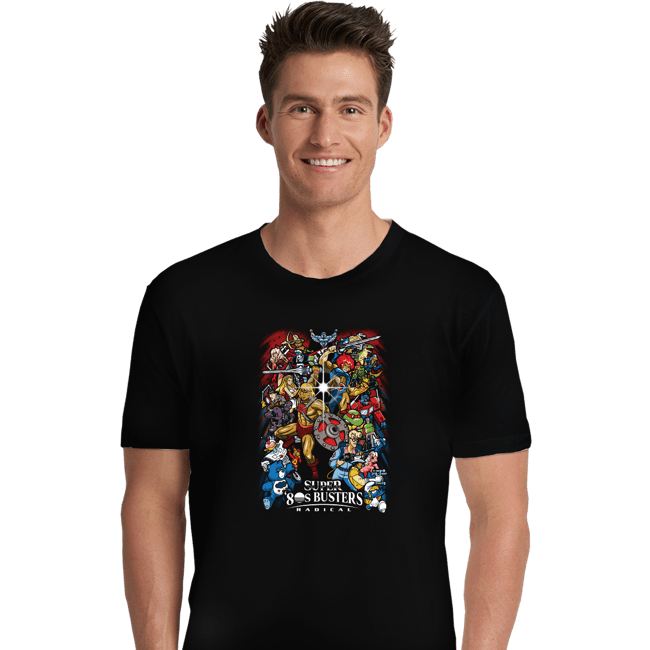 Daily_Deal_Shirts Premium Shirts, Unisex / Small / Black Super 80s Busters