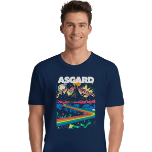 Shirts Premium Shirts, Unisex / Small / Navy Visit Asgard