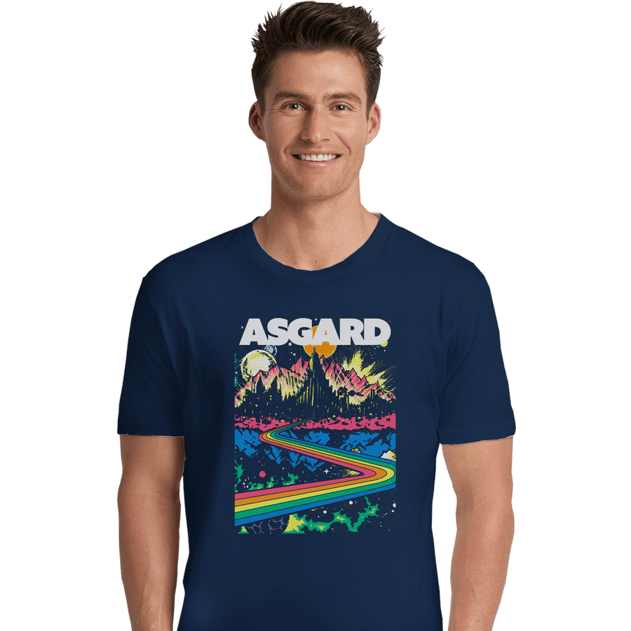 Shirts Premium Shirts, Unisex / Small / Navy Visit Asgard