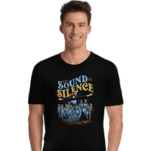 Load image into Gallery viewer, Shirts Premium Shirts, Unisex / Small / Black The Sound Of Silence
