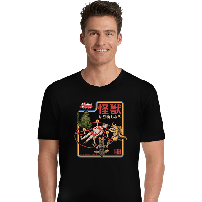 Secret_Shirts Premium Shirts, Unisex / Small / Black Summon Kaiju