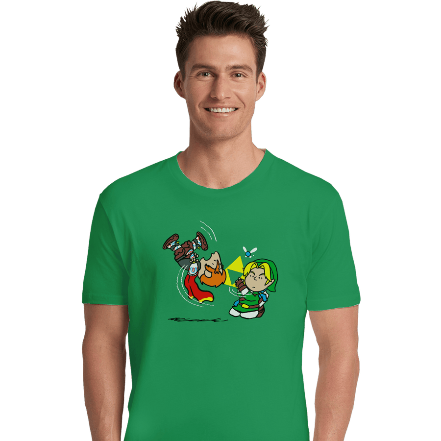 Shirts Premium Shirts, Unisex / Small / Irish Green The Triforge Gag