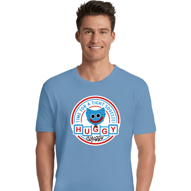 Daily_Deal_Shirts Premium Shirts, Unisex / Small / Powder Blue A Tight Squeeze