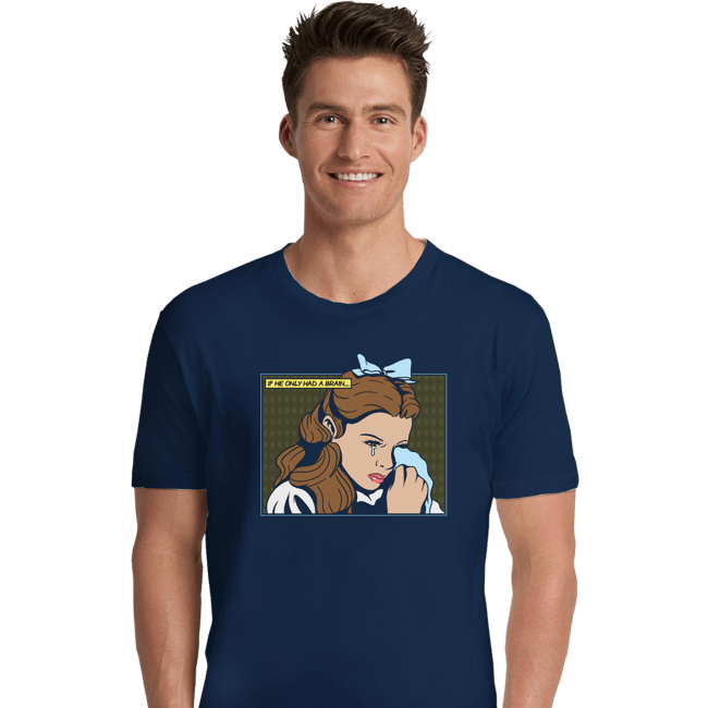 Daily_Deal_Shirts Premium Shirts, Unisex / Small / Navy Had A Brain