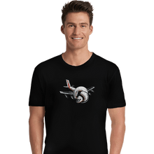 Load image into Gallery viewer, Secret_Shirts Premium Shirts, Unisex / Small / Black Airplane!
