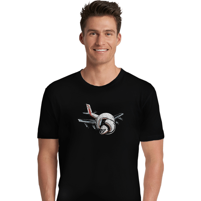 Secret_Shirts Premium Shirts, Unisex / Small / Black Airplane!