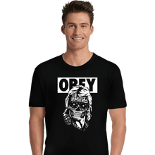 Load image into Gallery viewer, Shirts Premium Shirts, Unisex / Small / Black They Obey

