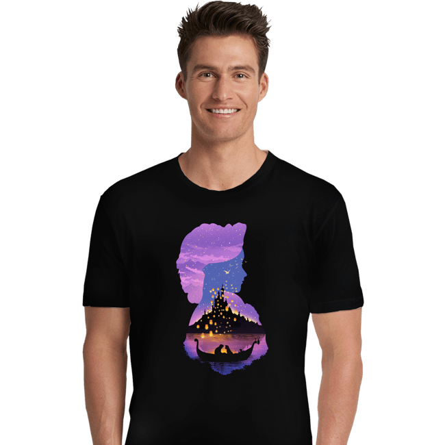 Secret_Shirts Premium Shirts, Unisex / Small / Black Rapunzel Shadows