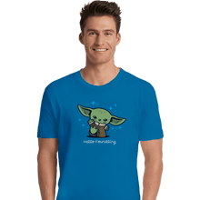 Load image into Gallery viewer, Shirts Premium Shirts, Unisex / Small / Sapphire Hello Foundling
