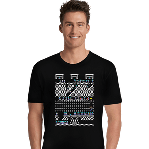 Shirts Premium Shirts, Unisex / Small / Black Lemmings Christmas