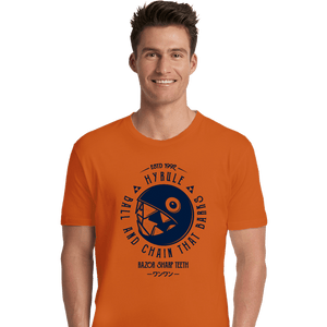 Shirts Premium Shirts, Unisex / Small / Orange Bow Wow