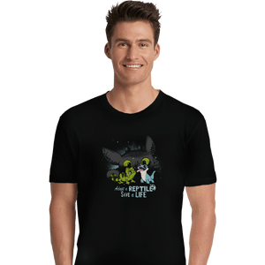 Shirts Premium Shirts, Unisex / Small / Black Adopt A Reptile