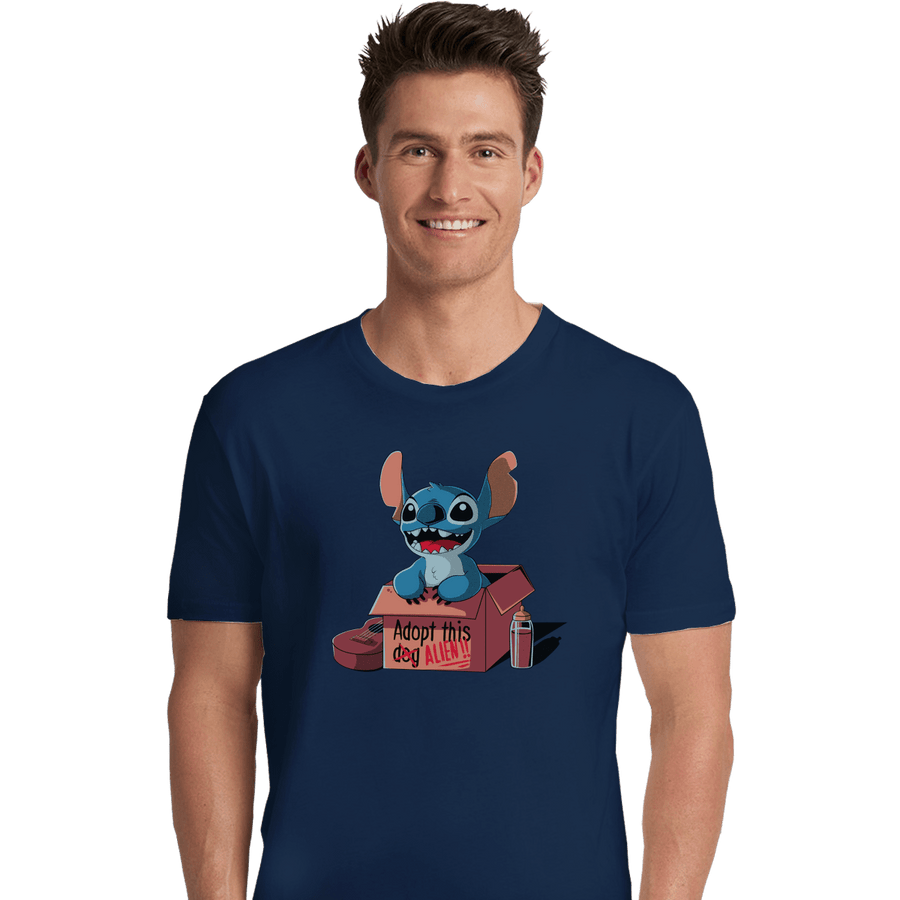 Shirts Premium Shirts, Unisex / Small / Navy Adopt This Dog