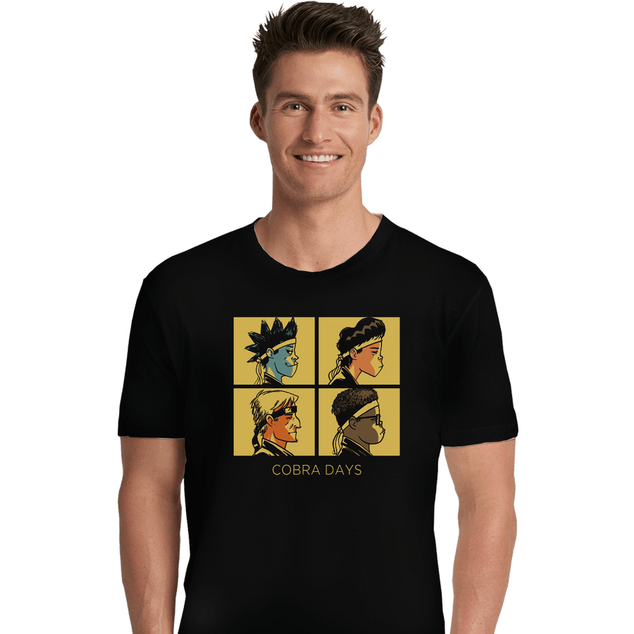 Shirts Premium Shirts, Unisex / Small / Black Cobra Days