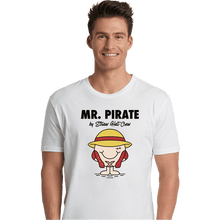 Load image into Gallery viewer, Shirts Premium Shirts, Unisex / Small / White The Little Mr Pirate
