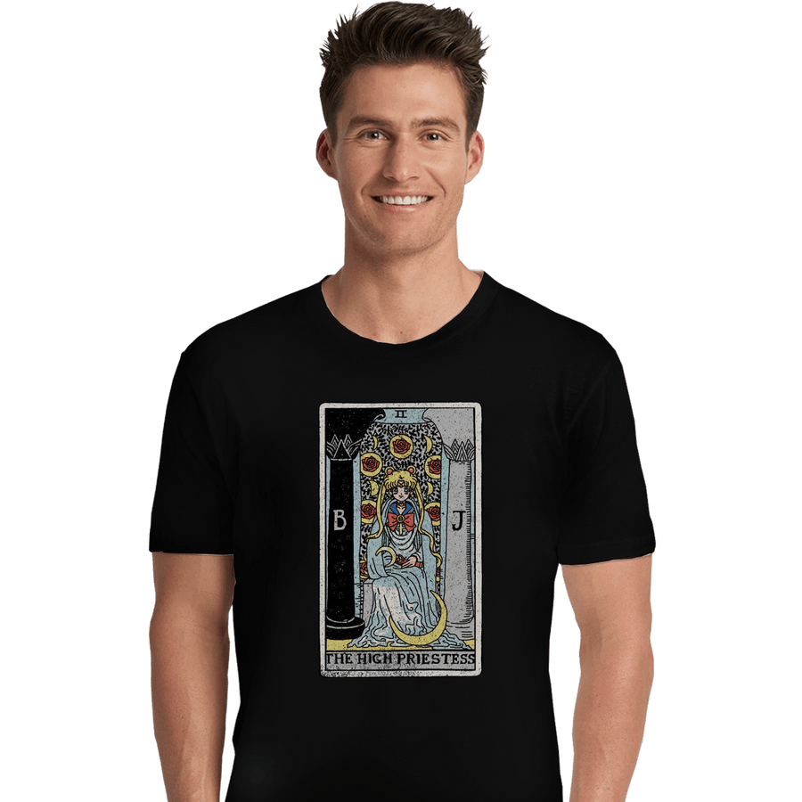 Shirts Premium Shirts, Unisex / Small / Black The High Priestess