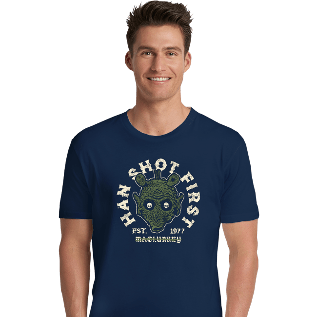 Daily_Deal_Shirts Premium Shirts, Unisex / Small / Navy Han Sho7 Firs7